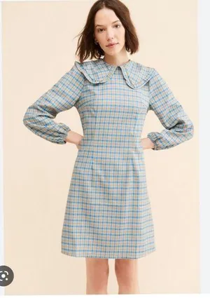 Love + Harmony Checkered Carnaby Street Mini Dress size M thumbnail 1
