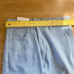 NWT Classic Light Blue Wide Leg Denim Jeans size M thumbnail 5