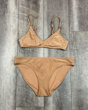 Aerie Tan Bikini Set  thumbnail 1