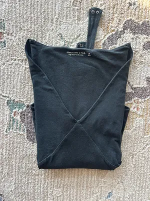 Abercrombie Black Long Sleeve Bodysuit thumbnail 2
