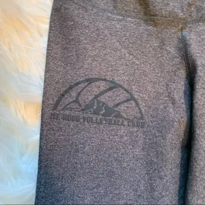 Nike Women's Size Medium Cropped Leggings‎ Dark Gray Mt. Hood Volleyball Club thumbnail 6