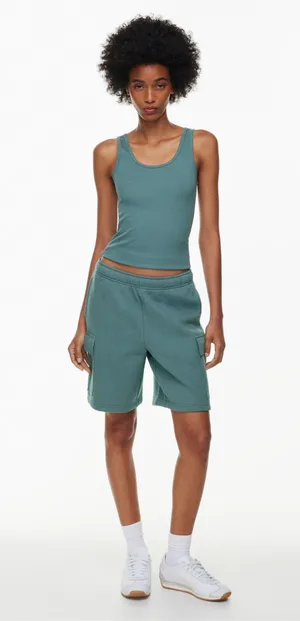 NEW WITH TAGS - Aritzia tna HOMESTRETCH™ SCOOPNECK TANK IN TIDAL BLUE thumbnail 2