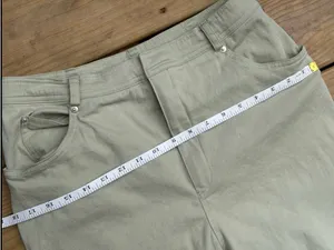 Ellen Tracy Company Women’s Size 4 Sage Green Stretch Straight Leg Pants thumbnail 4