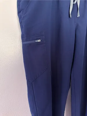 FIGS Zamora Casual Jogger Scrub Pants Navy 3XL thumbnail 4