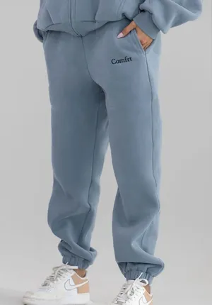Comfrt blue willow Cloud Sweatpants size small thumbnail 1