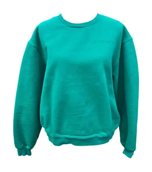 Sweaty‎ Betty -835 Elevate Sweatshirt Green Teal Crewneck Fleece SB9170 Womens M thumbnail 1