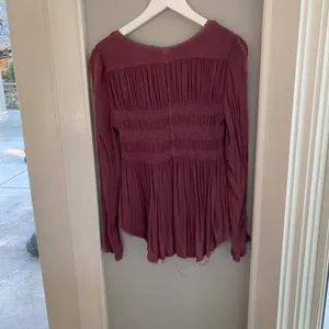 Free People 'Blue Bird' Smocked Tunic thumbnail 6