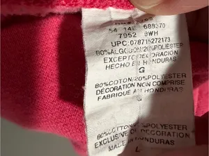 Champion Eco Authentic Pink Pullover Hoodie Women’s Large Embroidered Logo thumbnail 6