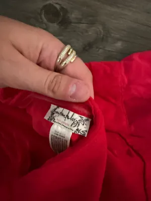 Free People Red Romper thumbnail 5