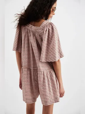 Free people County Line Plaid Romper thumbnail 3