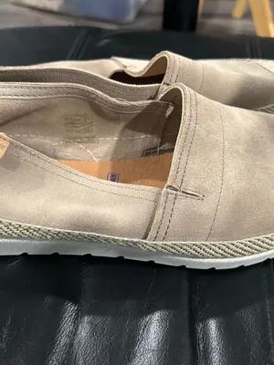 Women's Suede Slip-On Flats in Light Taupe thumbnail 6