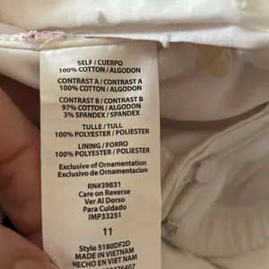 Y2K Vintage My Michelle Party Romantic Dress Jr 11 Pink White Floral Cottagecore thumbnail 8