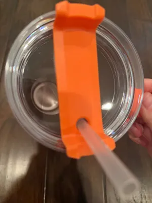 Orange sparkly cup thumbnail 2