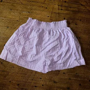 Vita Grace lilac sky M Isla cotton beach striped shorts thumbnail 6