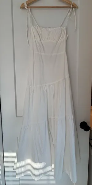 12th Tribe White maxi dress thumbnail 1