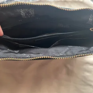 Anne Klein Purse Black Faux Leather thumbnail 7