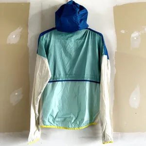 Cotopaxi Neon Teca Half Zip Windbreaker Colorblock Hooded Outdoor Hiking Blue XS thumbnail 4