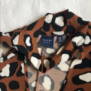 KAARI BLUE Animal Print Swing Mini Dress thumbnail 3