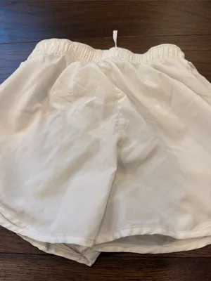 Nike White Print Dri-FIT Shorts Size Small - C72-022 thumbnail 6