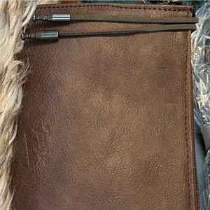 New Tony Lama Western Brown Crossbody Bag with Embellished Concho Design thumbnail 5