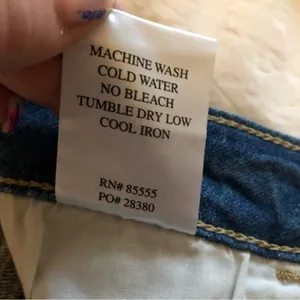 Studio Blue Denim Cutoff Distressed Jean Shorts 28 thumbnail 4