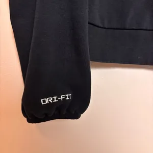 Nike Women’s Sweatshirt Crop Crewneck Fly to Defy‎ Long Sleeve Black Size Small thumbnail 5