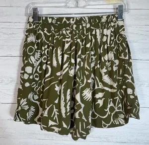 Anthropologie Ett :twa Woman’s Shorts Clearwater Green Print Size XS thumbnail 7