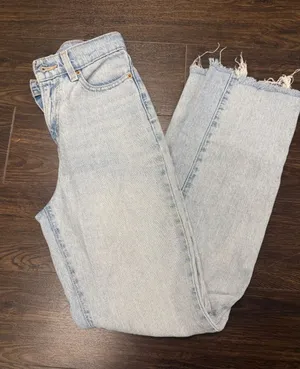 BDG Urban Outfitters Light Wash High Rise Slim Jeans‎ - Size 25 thumbnail 1