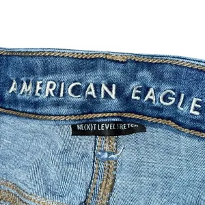 AE American Eagle Eagle outfitters super hi rise jegging Comfort Stretch size 18 thumbnail 3