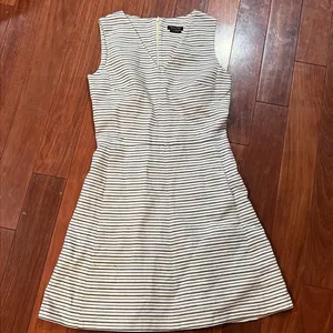 Massimo Dutti striped shift dress sleeveless thumbnail 2