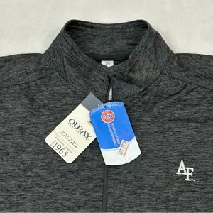 NCAA Air Force Academy Falcons AF Dark Gray Ouray Full Zip Sweatshirt Women’s L thumbnail 2