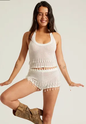 PacSun Pearl shorts and tank set thumbnail 1