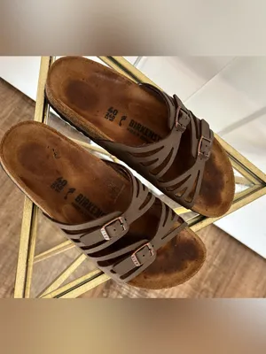 Women's Birkenstock Granada Sandal dark brown size 40 regular width (9-9.5) thumbnail 4