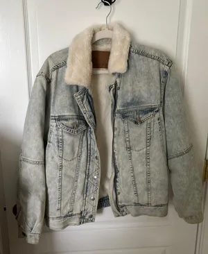 American Eagle Outfitters Cozy Jean Jacket thumbnail 1