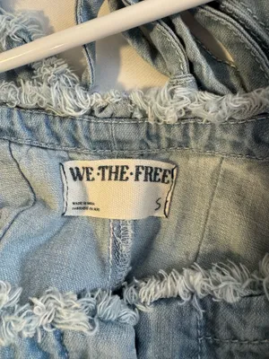Free People Denim Jumpsuit thumbnail 3