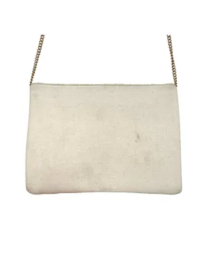 Francesca's Happily Ever After Beaded Wedding Crossbody Bag With Floral Embroidery thumbnail 10