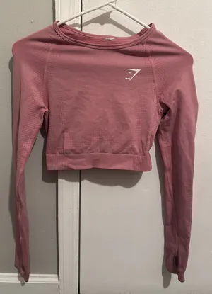 Gymshark Top Crop Long Sleeve thumbnail 1