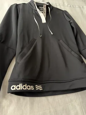 Adidas Golf Black Pullover Hoodie women’s size XS Athletic Top(A504) thumbnail 6