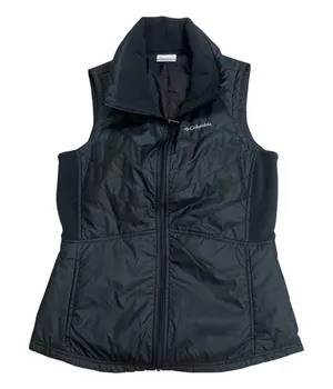 Columbia Sportswear Womens Windstopper Vest Jacket Mock Neck‎ Black Size Small thumbnail 1