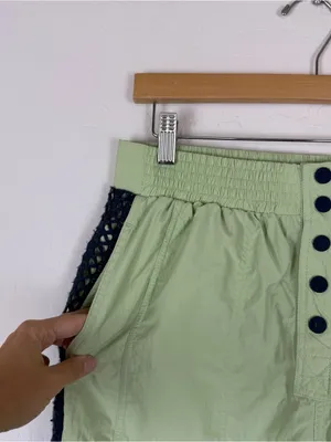 FREE PEOPLE underdog pants in lime thumbnail 8