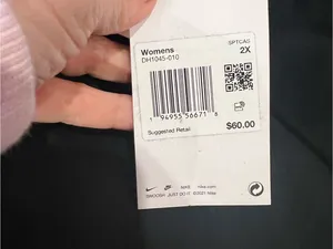Nike Black Jogger Sweatpants with White Swoosh thumbnail 8