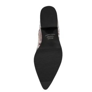 BLONDO Emelia Waterproof Chelsea Bootie In Brown Snake Print‎ Leather Size 8 B57 thumbnail 6