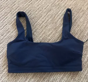 ALO Yoga Navy SOFTSCULPT PERCISION Bra thumbnail 1