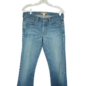 Vintage Y2K Abercrombie & Fitch Women's 8L Bootcut Stretch Jeans Distressed Hem thumbnail 2