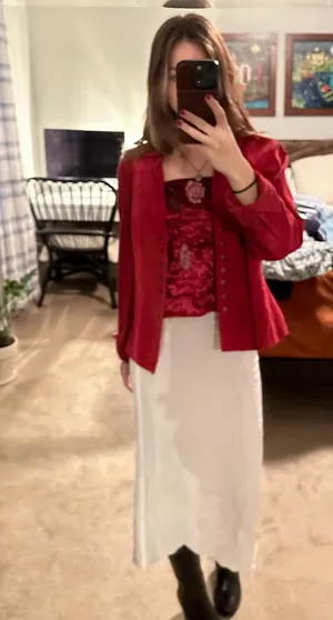 Red Leather Jacket thumbnail 8