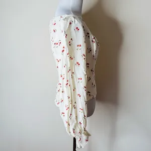 Reformation Chase Cherry Top thumbnail 7