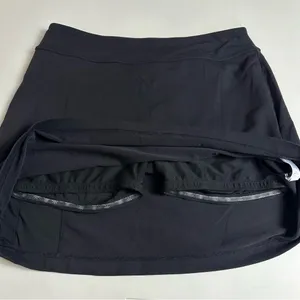 Athleta Classic Black Sweet Sport Athletic Tennis Skort With Pocket Size Small thumbnail 10