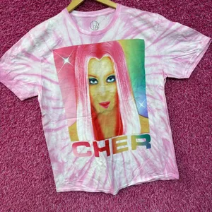 Cher Love Hurts Album Goddess of Pop Women’s Tie Dye XL thumbnail 3