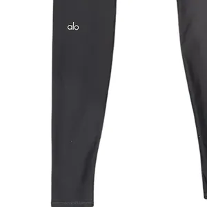 Alo Yoga Gray-Black Athleisurewear performance full leg legging pants XS thumbnail 5