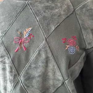 Alfred Dunner Petite Sweater Embroidered thumbnail 2